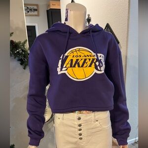 Purple Los Angeles Lakers Hoodie